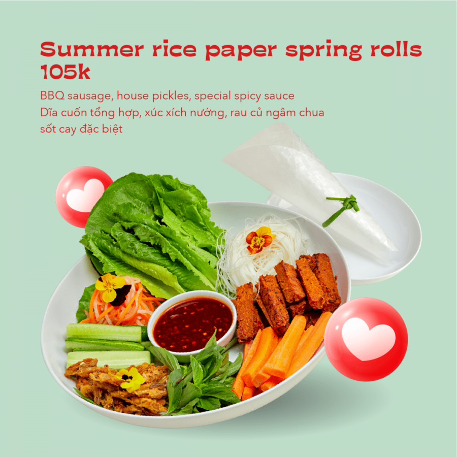[HOT] SUMMER SPRING ROLLS - OFFICIALLY AVAILABLE ☀️