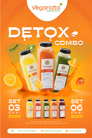 DETOX AFTER TET WITH COMBO JUICE 