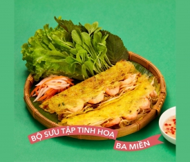Bánh Xèo Việt Nam Chay