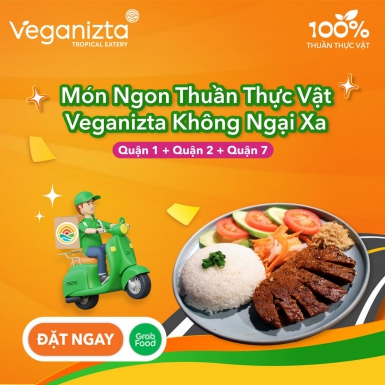 Veganizta is available on GRABFOOD! 